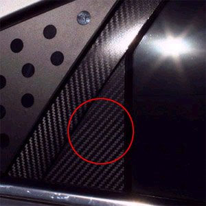 [ Korando C auto parts ] C pillar molding Made in Korea